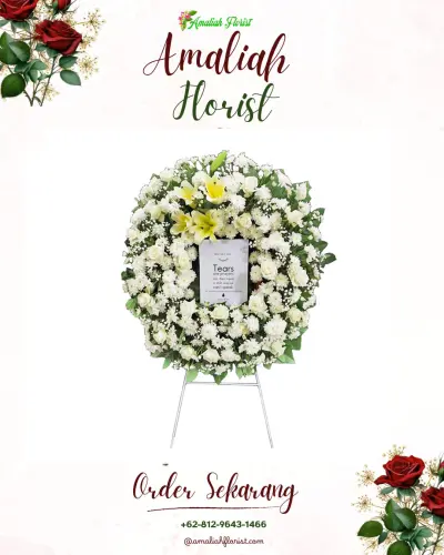 Krans Bunga Duka Cita di Korong Gadang